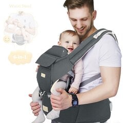 Эргономичный рюкзак переноска для новорожденных детей 6 в 1 цена и информация | Слинги, эргорюкзаки | pigu.lt