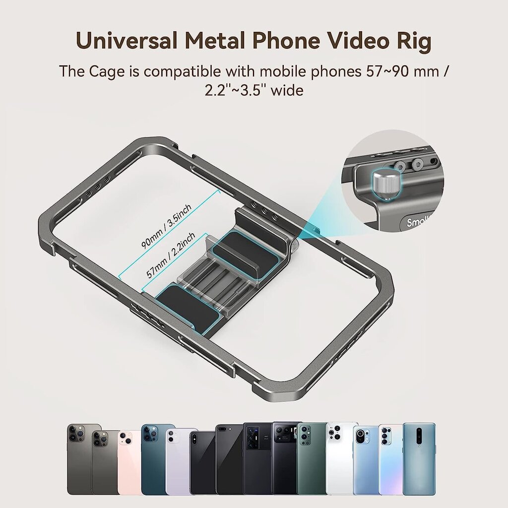 Smallrig Universal Lite Video Kit kaina ir informacija | Priedai vaizdo kameroms | pigu.lt