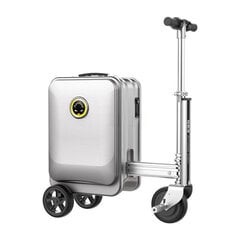 Чемодан - самокат Electric Scooter, серебристый цена и информация | Чемоданы, дорожные сумки | pigu.lt