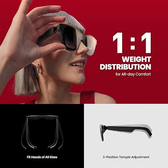 Išplėstinės realybės akiniai Air 2 Pro цена и информация | Virtualios realybės akiniai | pigu.lt