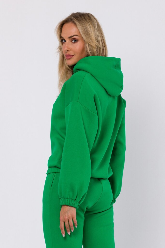 Džemperis moterims Made of Emotion, žalias kaina ir informacija | Džemperiai moterims | pigu.lt