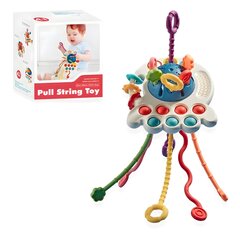 Montessori žaislas – kramtukas, mėlynas kaina ir informacija | Žaislai kūdikiams | pigu.lt