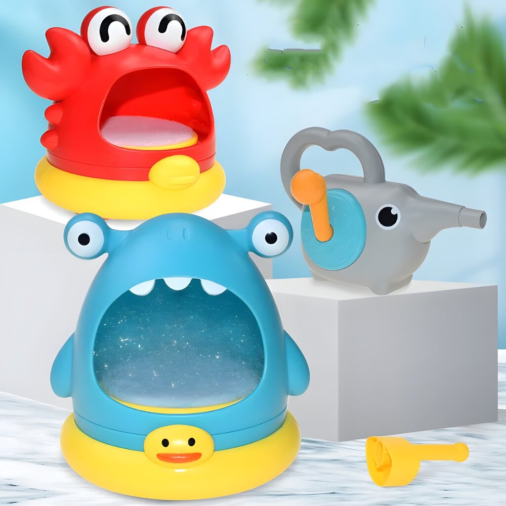 Burbulus pučiantis žaislas, mėlynas kaina ir informacija | Lavinamieji žaislai | pigu.lt