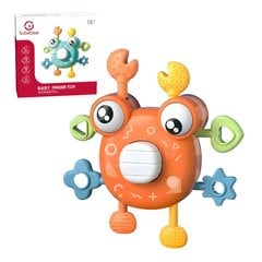 Smulkiosios motorikos sensorinis žaislas, oranžinis kaina ir informacija | Žaislai kūdikiams | pigu.lt