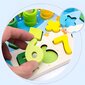 Montessori užimtumo lenta 4in1 kaina ir informacija | Lavinamieji žaislai | pigu.lt