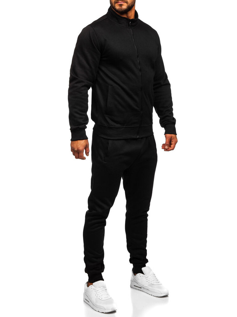 Sportinis kostiumas vyrams J.Style, juodas kaina ir informacija | Sportinė apranga vyrams | pigu.lt