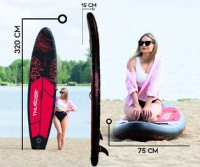 Pripučiama lenta Sup Thunder Moth цена и информация | SUP доски, водные лыжи, водные аттракционы | pigu.lt