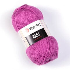 Mezgimo siūlai YarnArt Baby 50 g, spalva 560 kaina ir informacija | Mezgimui | pigu.lt