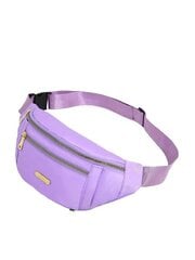 Женская портативная спортивная поясная сумка, фиолетовый цена и информация | Женские сумки | pigu.lt