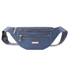 Moteriškas nešiojamas sportinis liemens krepšys mėlynas kaina ir informacija | Moteriškos rankinės | pigu.lt