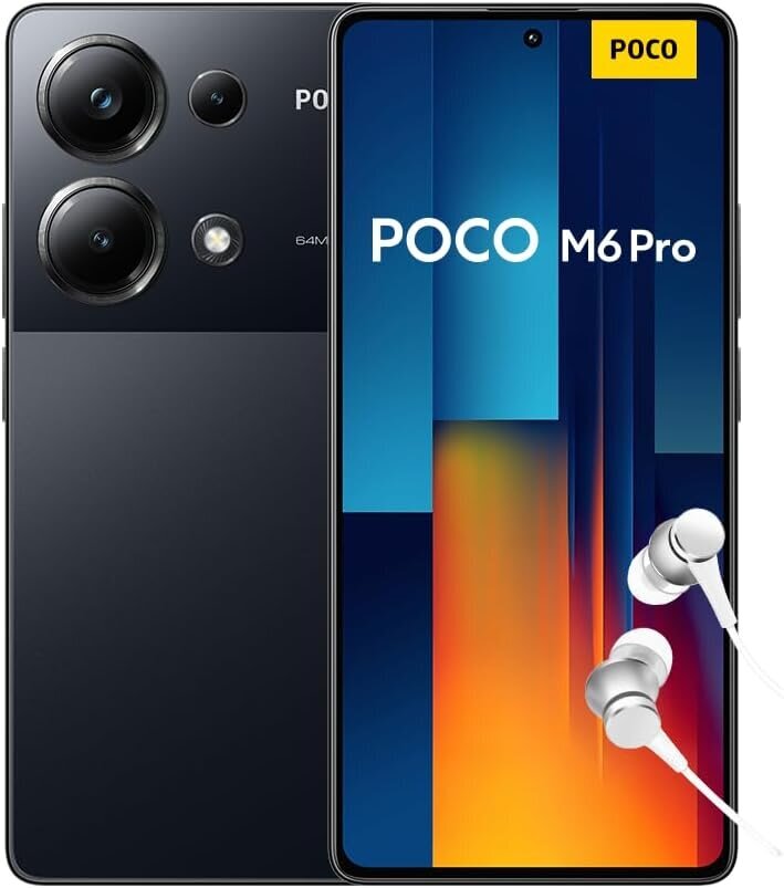Xiaomi Poco M6 Pro 8/256GB 4G Black цена и информация | Mobilieji telefonai | pigu.lt