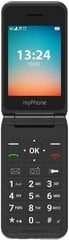 MyPhone Flip LTE, black|blue цена и информация | Мобильные телефоны | pigu.lt
