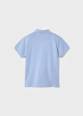 Детская рубашка-поло от Mayoral, голубой цена и информация | Рубашки для мальчиков | pigu.lt