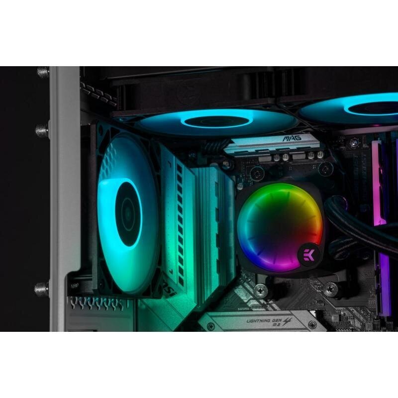 EK Water Blocks Nucleus AIO CR360 Lux D-RGB kaina ir informacija | Procesorių aušintuvai | pigu.lt