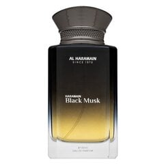 Al Haramain Black Musk Eau de Parfum для мужчин 100 мл цена и информация | Мужские духи | pigu.lt