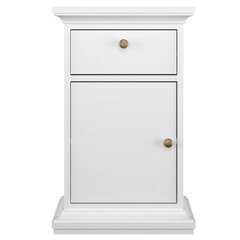 Шкафчик Aatrium Paris, 40x43,6x70 см, белый цена и информация | Прикроватные тумбочки | pigu.lt