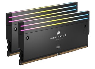 Corsair Dominator Titanium RGB (CMP32GX5M2X7200C34) kaina ir informacija | Operatyvioji atmintis (RAM) | pigu.lt