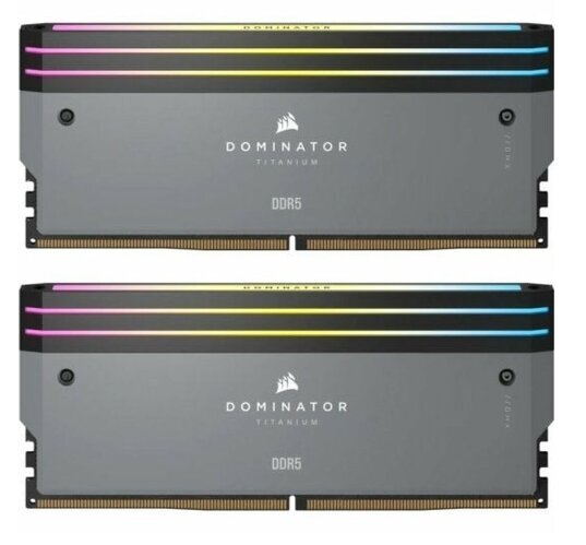 Corsair Dominator Titanium RGB (CMP32GX5M2B6000Z30) цена и информация | Operatyvioji atmintis (RAM) | pigu.lt