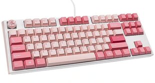 Ducky One 3 Gossamer Pink TKL MX-Ergo-Clear (DKON2187-EUSPDGOWWPC2) цена и информация | Клавиатуры | pigu.lt
