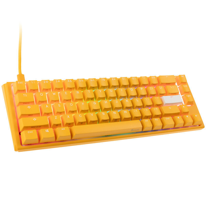 Ducky One 3 Yellow SF RGB LED MX-Blue (DKON2167ST-CUSPDYDYYYC1) kaina ir informacija | Klaviatūros | pigu.lt