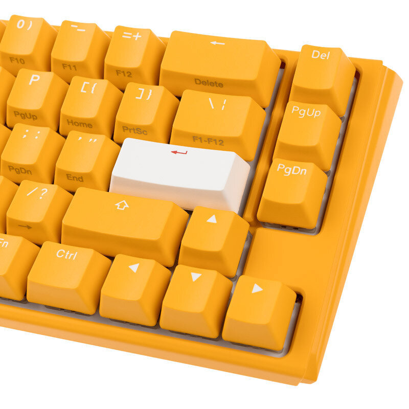 Ducky One 3 Yellow SF RGB LED MX-Blue (DKON2167ST-CUSPDYDYYYC1) kaina ir informacija | Klaviatūros | pigu.lt