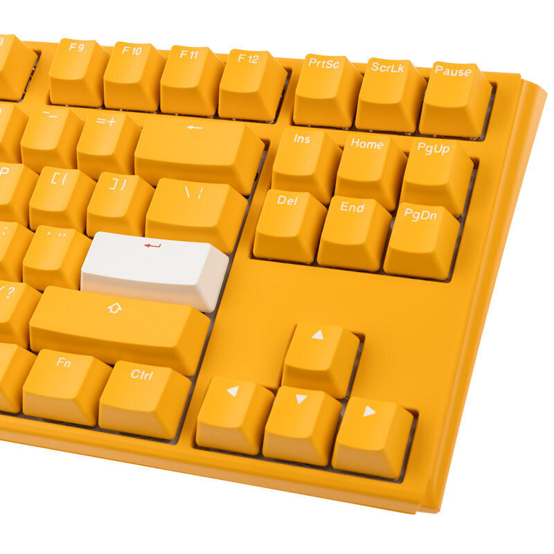 Ducky One 3 Yellow TKL RGB LED MX-Brown (DKON2187ST-BUSPDYDYYYC1) цена и информация | Klaviatūros | pigu.lt