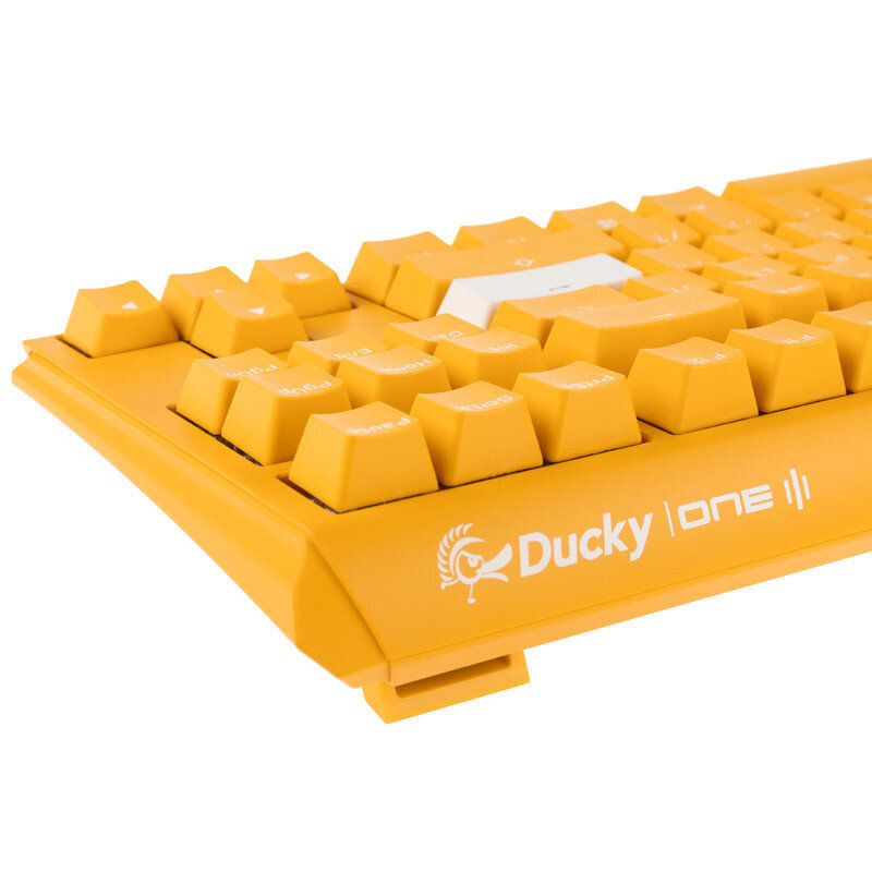 Ducky One 3 Yellow TKL RGB LED MX-Clear (DKON2187ST-WUSPDYDYYYC1) цена и информация | Klaviatūros | pigu.lt