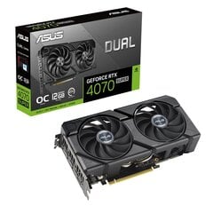 Asus Dual GeForce RTX 4070 Super Evo OC Edition (90YV0KC0-M0NA00) цена и информация | Видеокарты (GPU) | pigu.lt