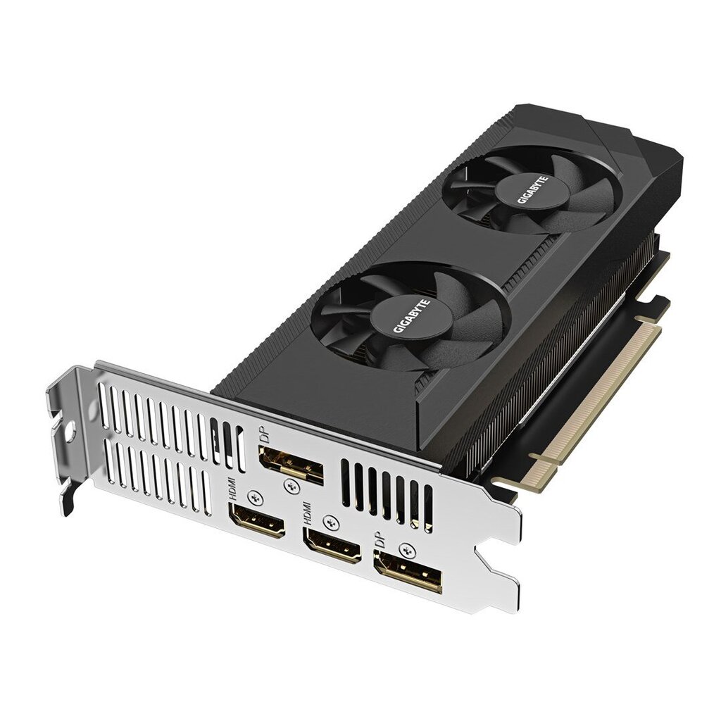 Gigabyte GeForce RTX 3050 OC Low Profile (GV-N3050OC-6GL) цена и информация | Vaizdo plokštės (GPU) | pigu.lt
