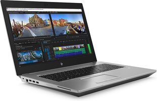 HP ZBook 17 G5 17.3", Intel Core i7-8850H, 16GB, 512GB SSD, WIN 10, Pilkas kaina ir informacija | Nešiojami kompiuteriai | pigu.lt