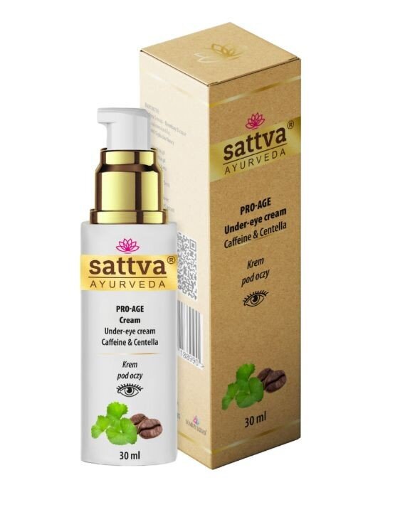 Paakių kremas brandžiai odai Sattva Ayurveda Pro Age, 30 ml kaina ir informacija | Paakių kremai, serumai | pigu.lt