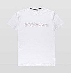 Marškinėliai vyrams Antony Morato 33233-7, balti kaina ir informacija | Vyriški marškinėliai | pigu.lt