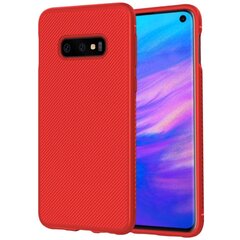 „Lenuo“ твердый силиконовый (TPU) чехол – красный (Galaxy S10e) цена и информация | Чехлы для телефонов | pigu.lt