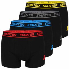 Starter, трусы-боксеры, мужские, разноцветные, комплект из 4 штук цена и информация | Трусы | pigu.lt