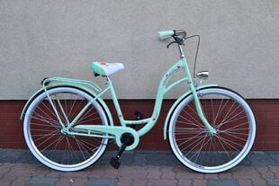 Miesto dviratis Retro Urban Vanessa 28', žalias цена и информация | Велосипеды | pigu.lt
