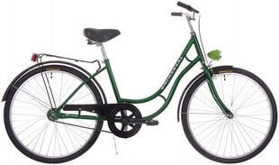 Miesto dviratis Retro 26'', žalias цена и информация | Велосипеды | pigu.lt