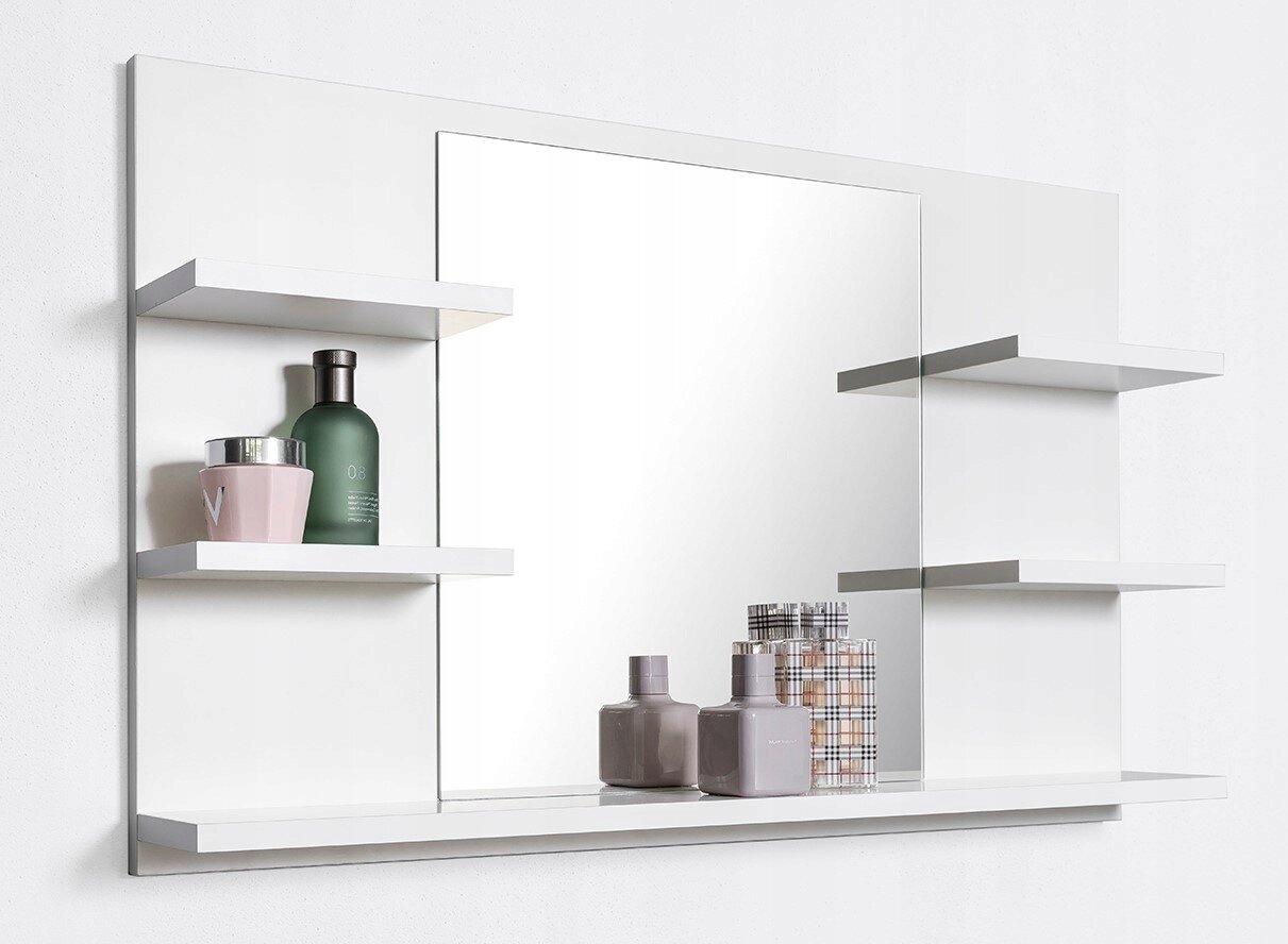 Vonios veidrodis Domtech, baltas kaina ir informacija | Vonios veidrodžiai | pigu.lt