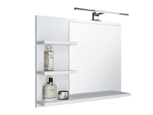 Vonios veidrodis Domtech, baltas цена и информация | Зеркала в ванную | pigu.lt