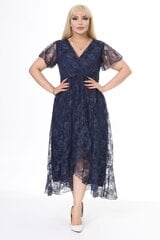 Suknelė moterims F5014, mėlyna kaina ir informacija | Suknelės | pigu.lt