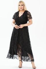 Suknelė moterims F5014, juoda kaina ir informacija | Suknelės | pigu.lt