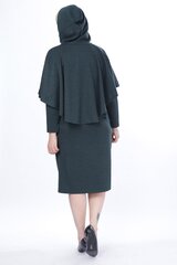 Suknelė moterims F5013, žalia kaina ir informacija | Suknelės | pigu.lt