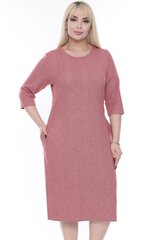 Suknelė moterims F4074, rožinė kaina ir informacija | Suknelės | pigu.lt