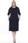 Suknelė moterims F4076, juoda цена и информация | Suknelės | pigu.lt