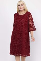 Женское платье, красное цена и информация | Платья | pigu.lt