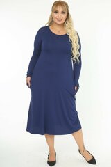 Suknelė moterims L251, mėlyna kaina ir informacija | Suknelės | pigu.lt