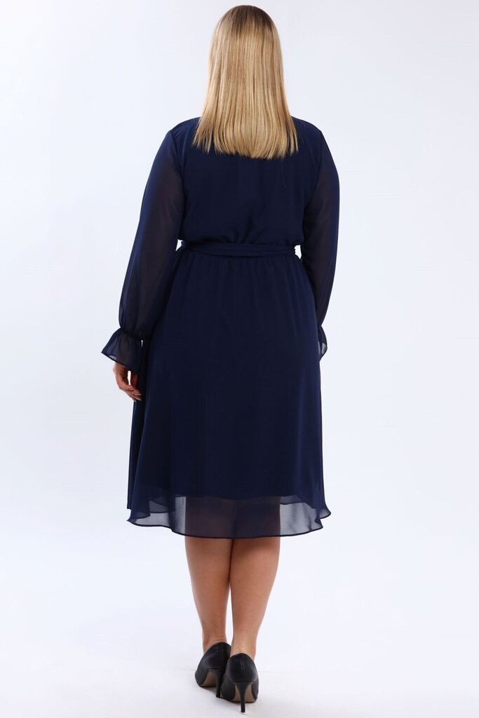 Suknelė moterims F4004-TM, mėlyna kaina ir informacija | Suknelės | pigu.lt