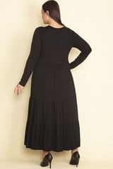Длинное расклешенное платье с рюшами C1803-GE-42 цена и информация | Платья | pigu.lt