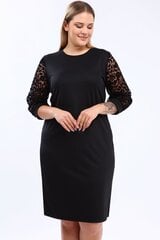 Suknelė moterims F2374, juoda kaina ir informacija | Suknelės | pigu.lt