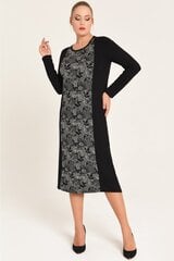 Классическое женское платье с длинными рукавами. J093-42 цена и информация | Платья | pigu.lt