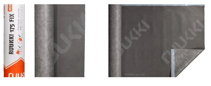 Stogo difuzinė membrana Ruukki 175 Fix, 1,5x50 m/75 m² kaina ir informacija | Stogo dangos | pigu.lt
